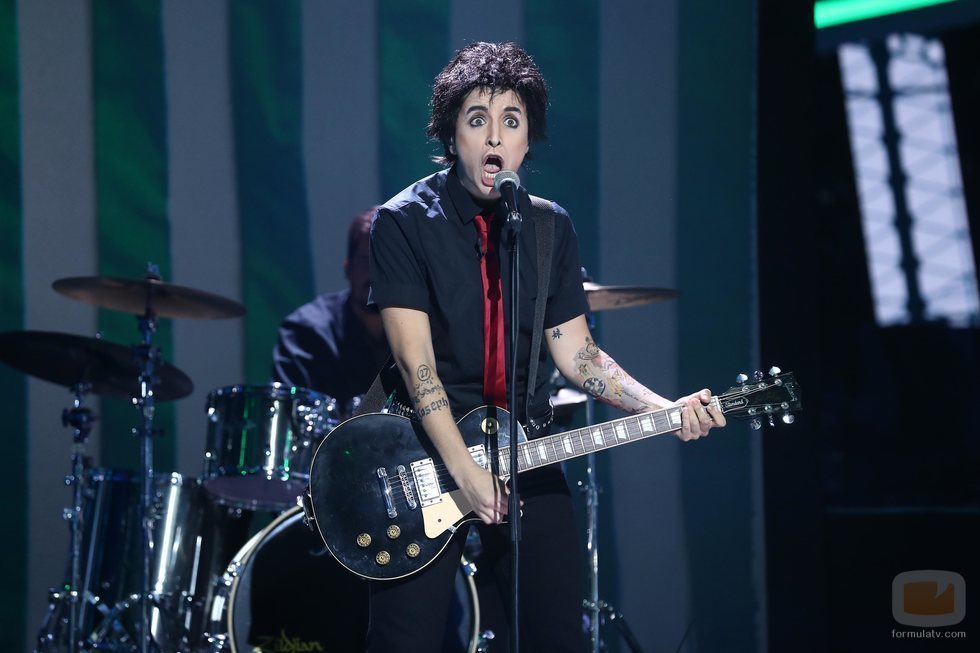 Mimi imitó a Green day en la gala 6 de 'Tu cara me suena'