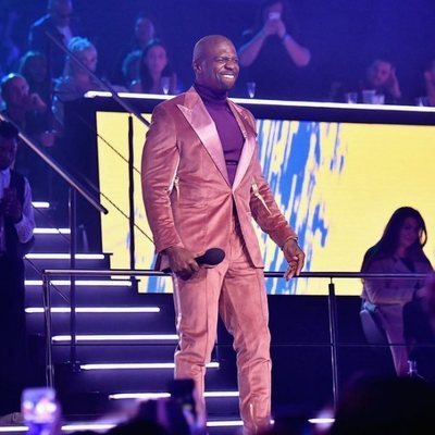 Terry Crews en un momento divertido de los EMAs 2018