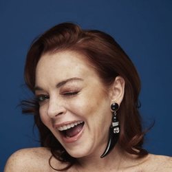 Lindsay Lohan y su divertida pose en los EMAs 2018