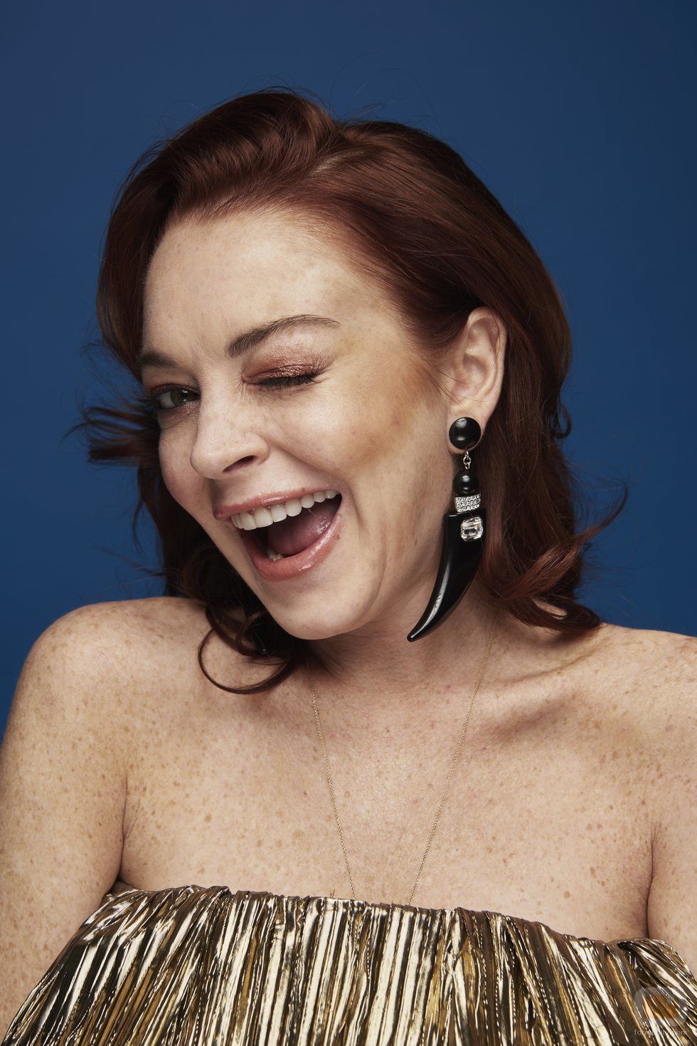 Lindsay Lohan y su divertida pose en los EMAs 2018