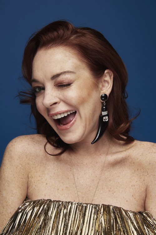 Lindsay Lohan y su divertida pose en los EMAs 2018