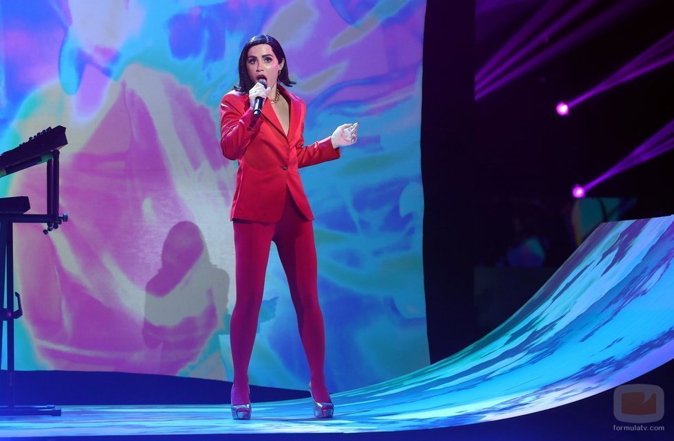 Soraya cantó "One kiss" en la gala 6 de 'Tu cara me suena'