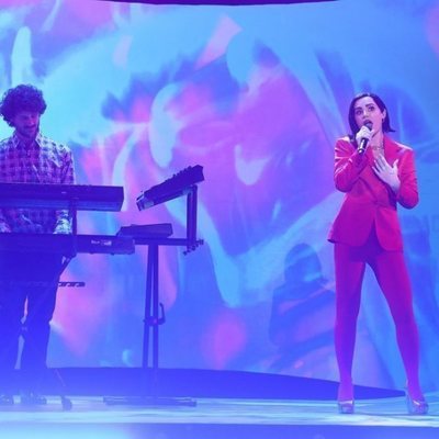 Soraya Arnelas era Dua Lipa en la gala 6 de 'Tu cara me suena'