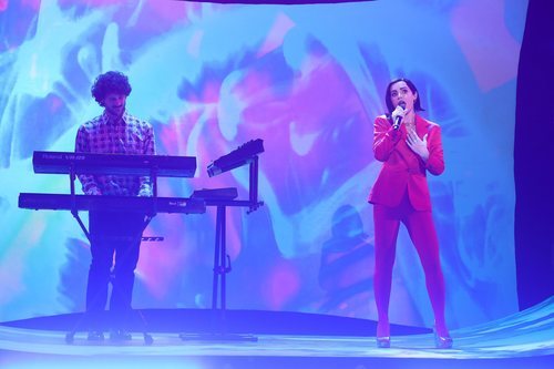 Soraya Arnelas era Dua Lipa en la gala 6 de 'Tu cara me suena'