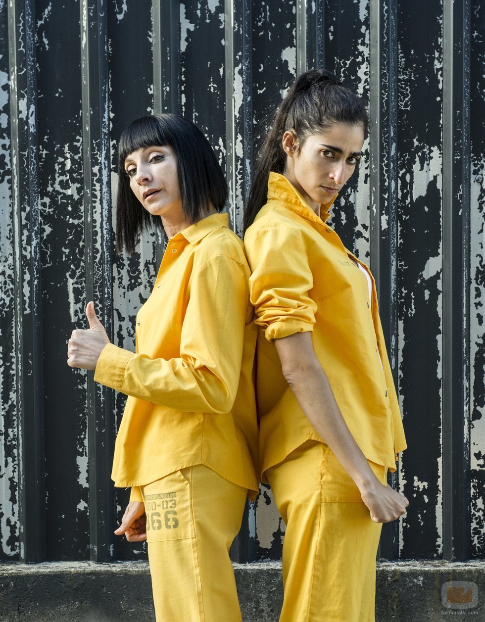 Zulema y Saray en la cuarta temporada de 'Vis a vis'