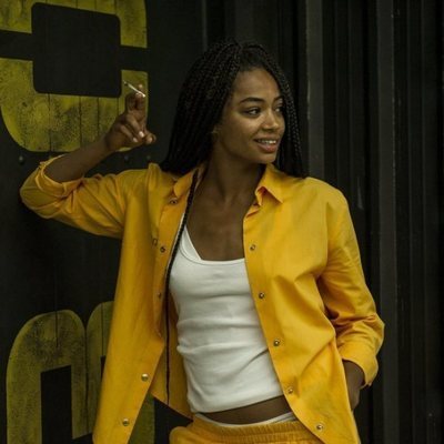 Berta Vázquez, Estefanía Kabila en 'Vis a vis', en la cuarta temporada