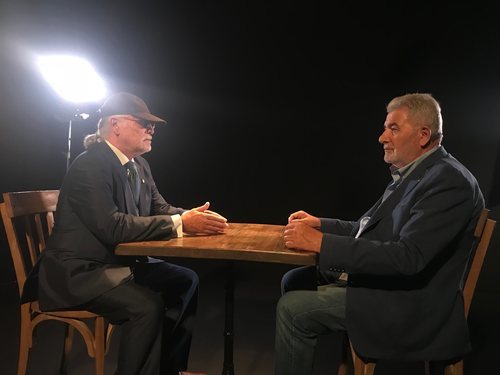 Laureano Oubiña y Enrique Portabales juntos por primera vez en años en 'Yo fui un narco'