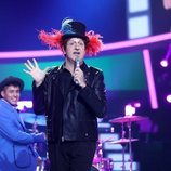 Manu Sánchez en su actuación de la Gala 7 de 'Tu cara me suena'