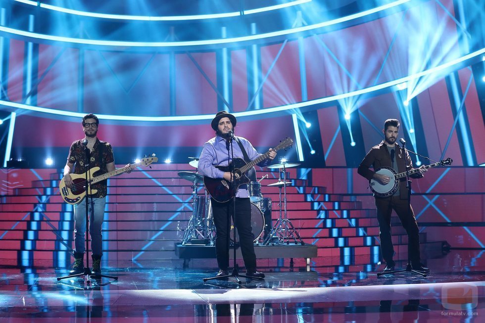 Brays Efe en su actuación de la Gala 7 de 'Tu cara me suena'