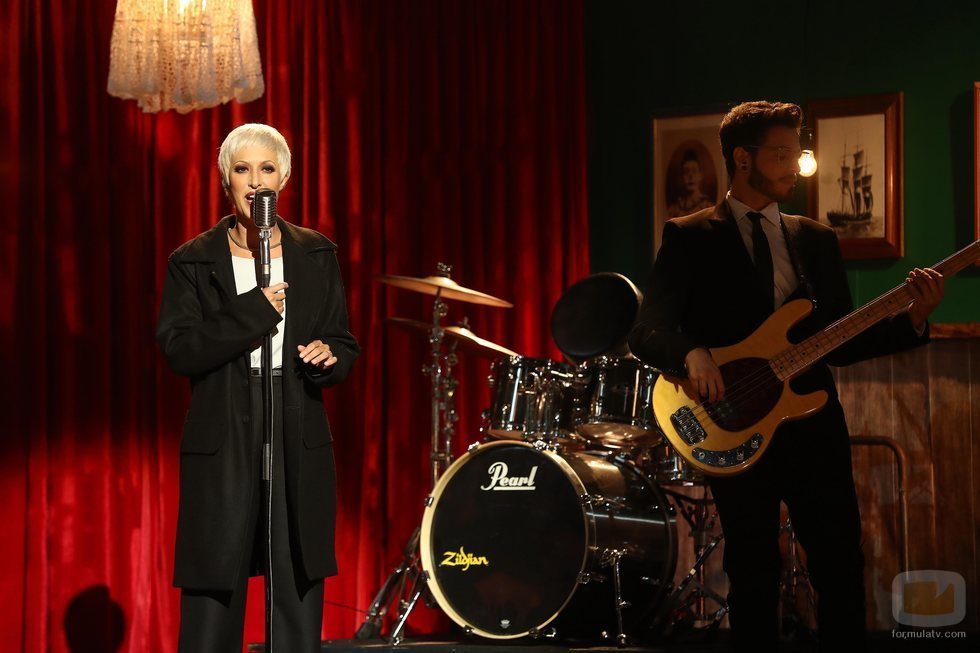 Marta Botía en su actuación de la Gala 7 de 'Tu cara me suena'