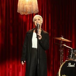 Marta Botía como The Cranberries en la Gala 7 de 'Tu cara me suena'