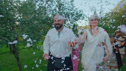 Una pareja celebra una boda celta en 'Cuatro Weddings'