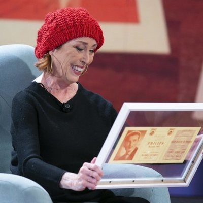 Verónica Forqué en el programa 'Viva la vida'