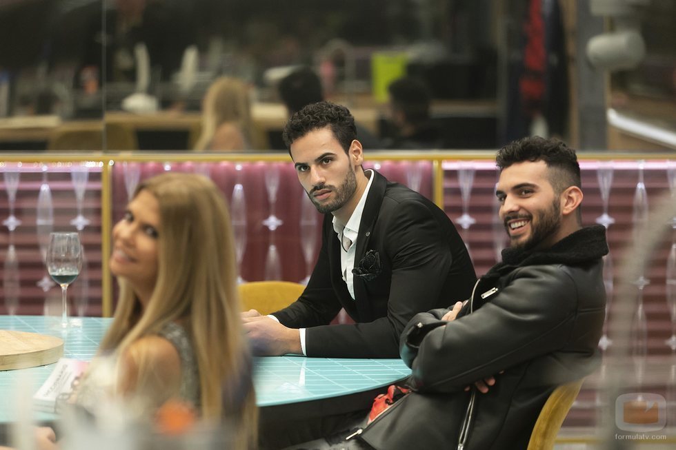 Asraf, Suso y Makoke en la Gala 9 de 'GH VIP 6'