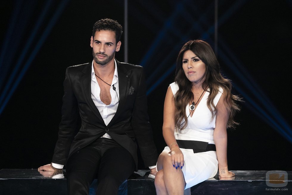 Asraf y Chabelita en la Gala 9 de 'GH VIP 6'