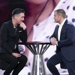 Ángel Garó charla con Jorge Javier Vázquez en la Gala 9 de 'GH VIP 6'