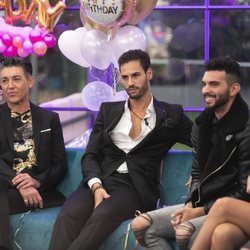 Los nominados con sus compañeros en la Gala 9 de 'GH VIP 6'