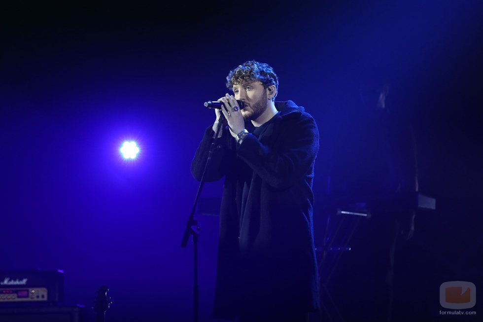 James Arthur en la Gala 8 de 'OT 2018'