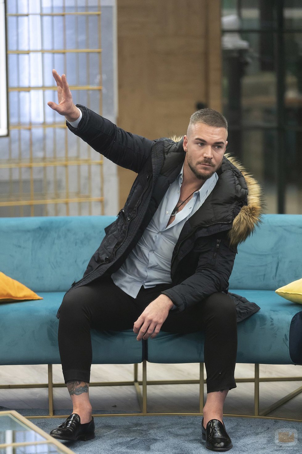 Tony Spina pide la palabra durante la Gala 10 de 'GH VIP 6'