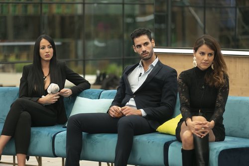 Aurah, Asraf y Mónica durante la Gala 10 de 'GH VIP 6'