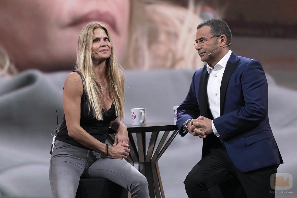 Makoke junto a Jorge Javier Vázquez en la Gala 10 de 'GH VIP 6'