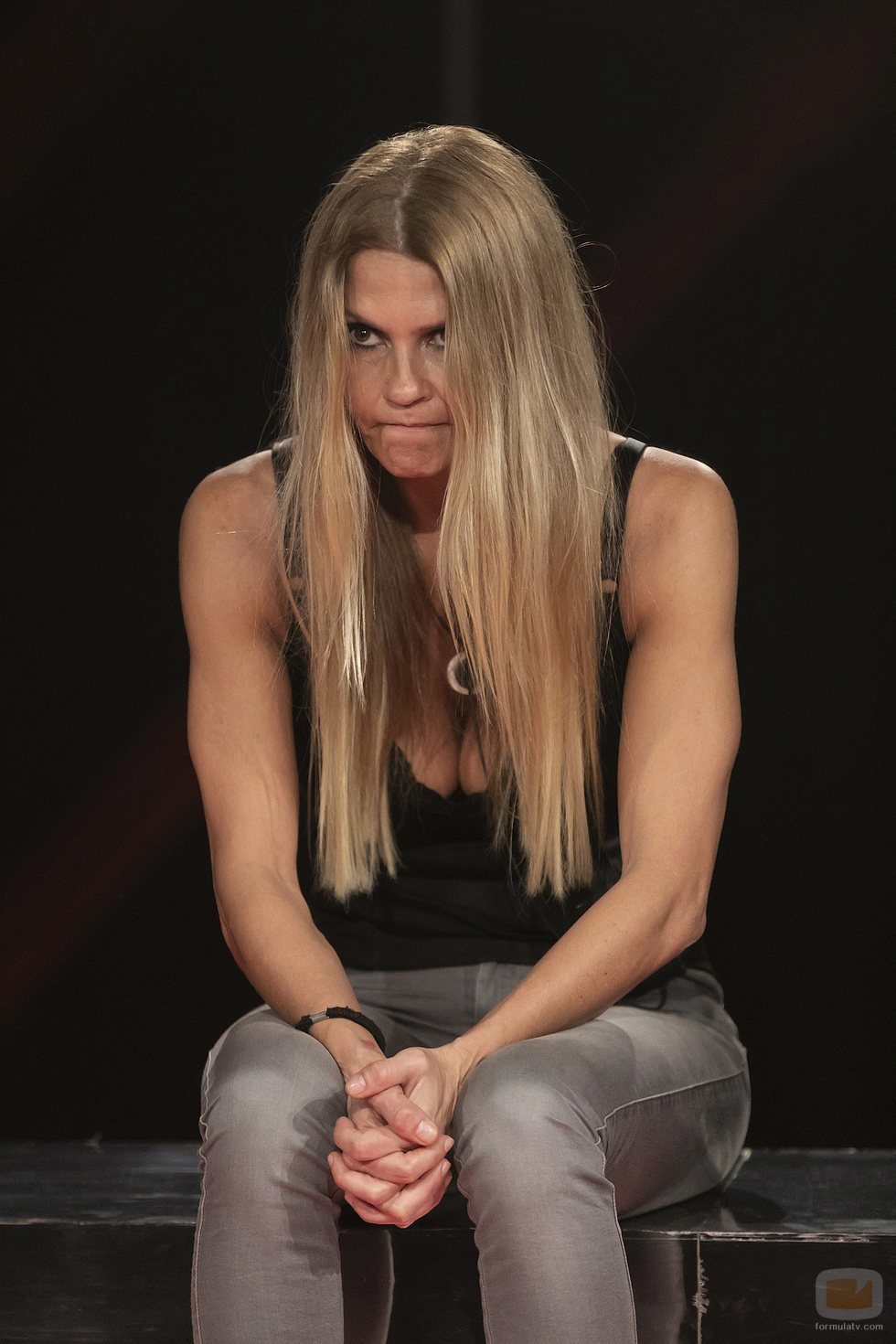 Makoke en la sala de expulsión durante la Gala 10 de 'GH VIP 6'