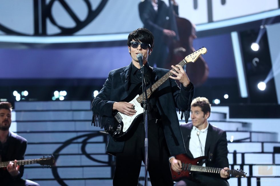 Jordi Coll imita a Roy Orbison en la Gala 8 de 'Tu cara me suena'