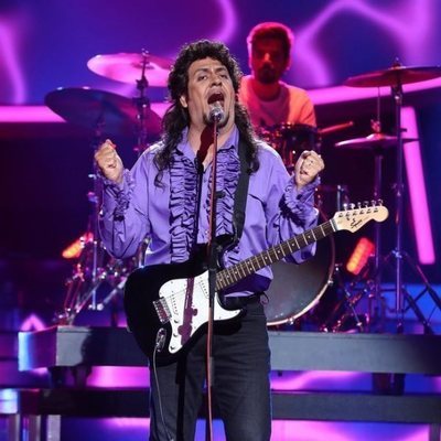 Manu Sánchez como Raimundo Amador en la Gala 8 de 'Tu cara me suena'