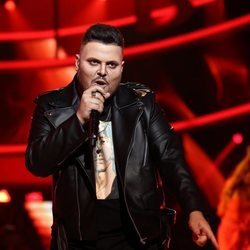 Brays Efe como C. Tangana en la Gala 8 de 'Tu cara me suena'