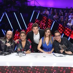 El jurado de 'Tu cara me suena' en la Gala 8