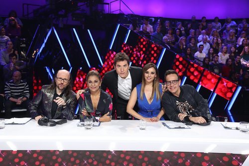 El jurado de 'Tu cara me suena' en la Gala 8