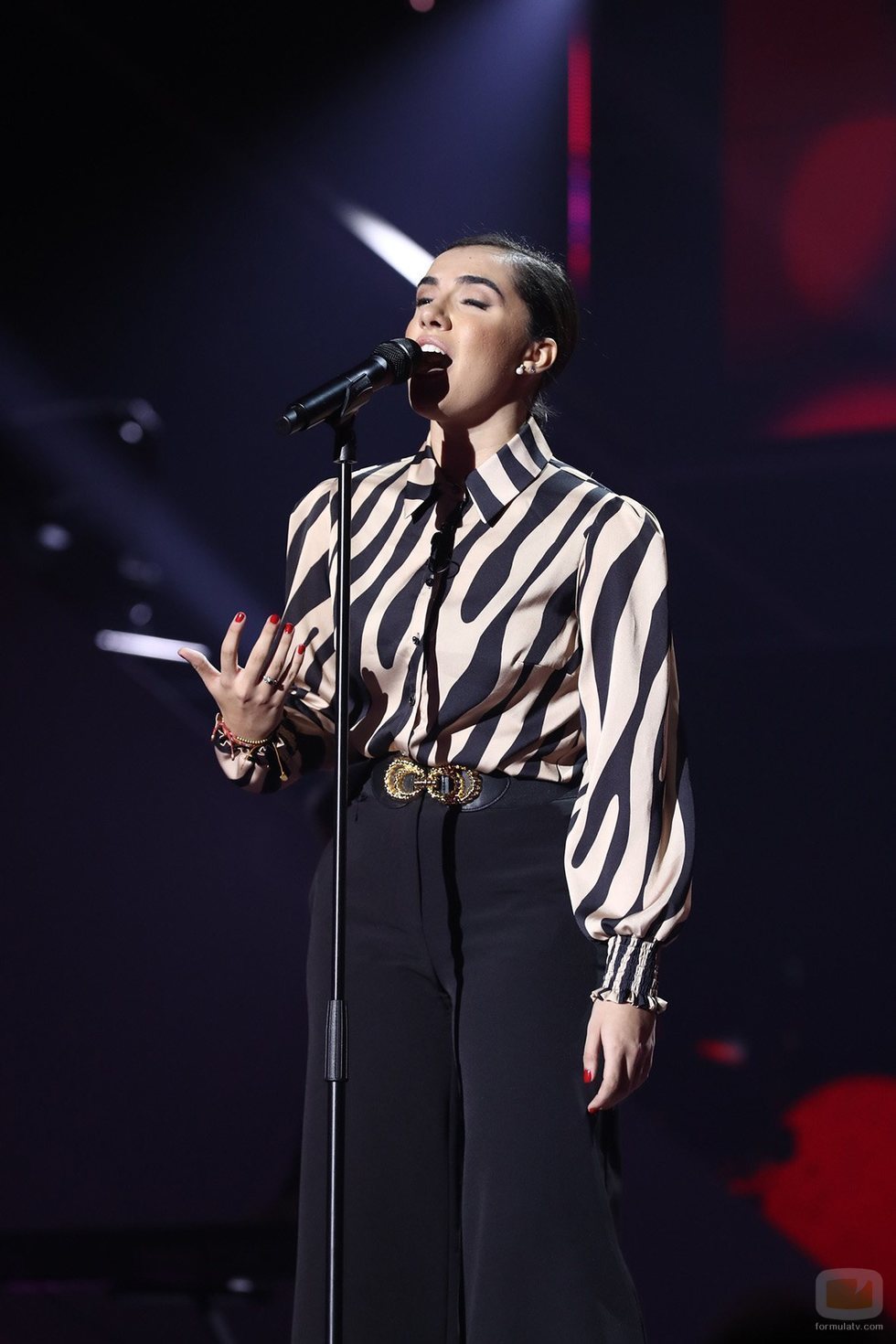 Marta en la Gala 9 de 'OT 2018'