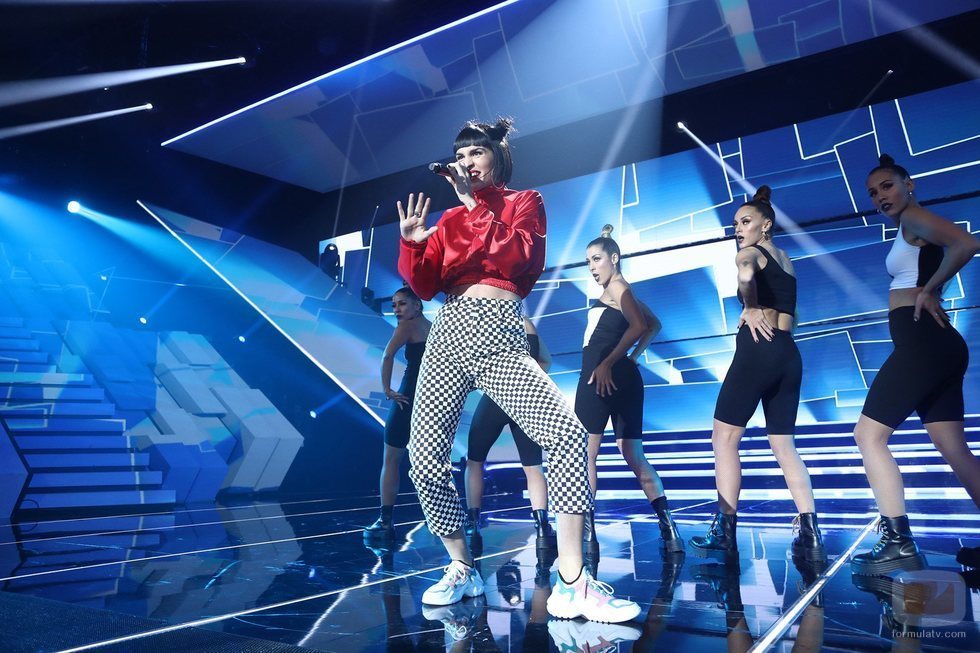 Natalia en la Gala 9 de 'OT 2018'
