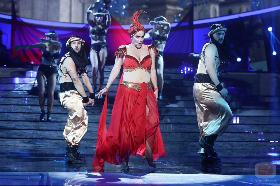 Anabel Alonso imita a Chenoa en la Gala 9 de 'Tu cara me suena'