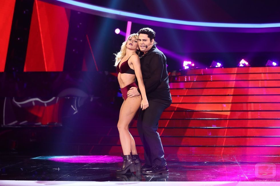 Brays Efe imita a Chayanne en la Gala 9 de 'Tu cara me suena'