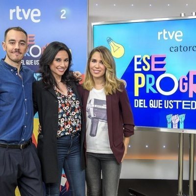 Alberto Casado, María Gómez y Marta Flich presentan 'Ese programa del que usted me habla'