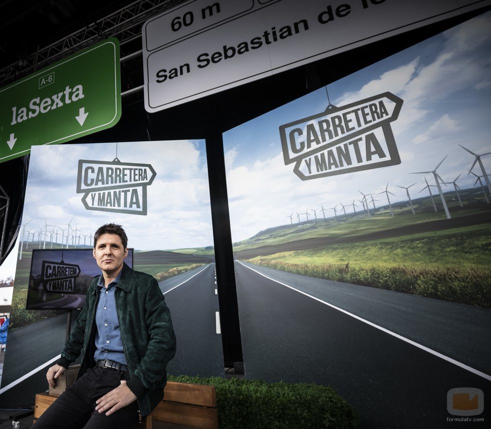 Jesús Cintora en la presentación de 'Carretera y manta'