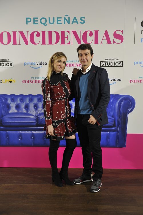 Marta Hazas y Javier Veiga, pareja protagonista de 'Pequeñas coincidencias'