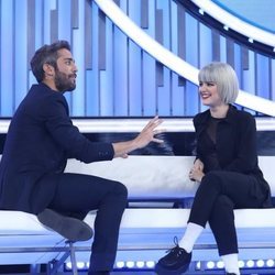 Roberto Leal habla con Alba Reche en la Gala 10 de 'OT 2018'