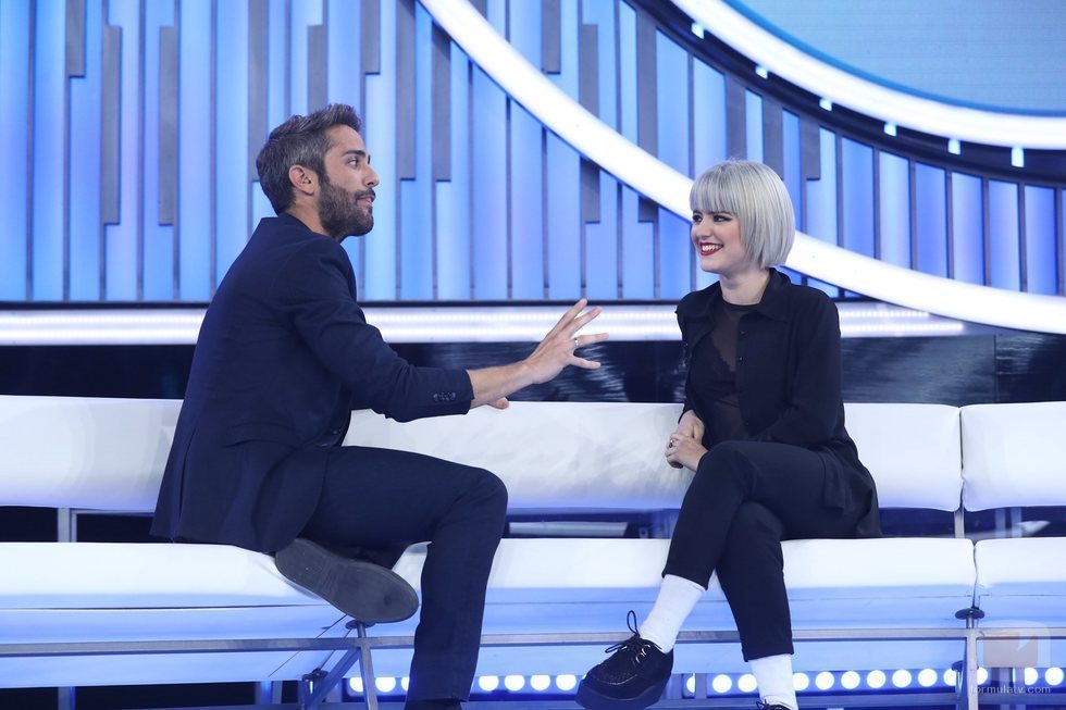Roberto Leal habla con Alba Reche en la Gala 10 de 'OT 2018'