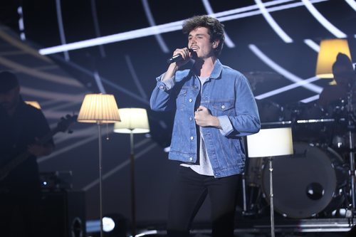 Miki cantando en la Gala 10 de 'OT 2018'