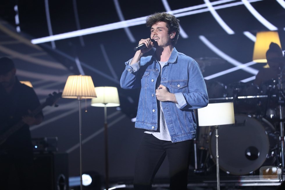 Miki cantando en la Gala 10 de 'OT 2018'