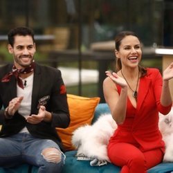 Mónica Hoyos y Asraf durante la Gala 12 de 'GH VIP 6'