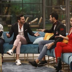 El Koala, Suso, Asraf y Mónica Hoyos durante la Gala 12 de 'GH VIP 6'