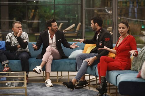 El Koala, Suso, Asraf y Mónica Hoyos durante la Gala 12 de 'GH VIP 6'