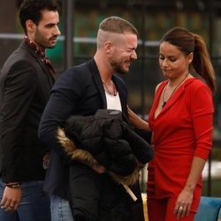 Asraf, Tony Spina y Mónica Hoyos durante la Gala 12 de 'GH VIP 6'