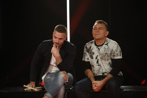 Tony Spina y El Koala en la sala de expulsión durante la Gala 12 de 'GH VIP 6'