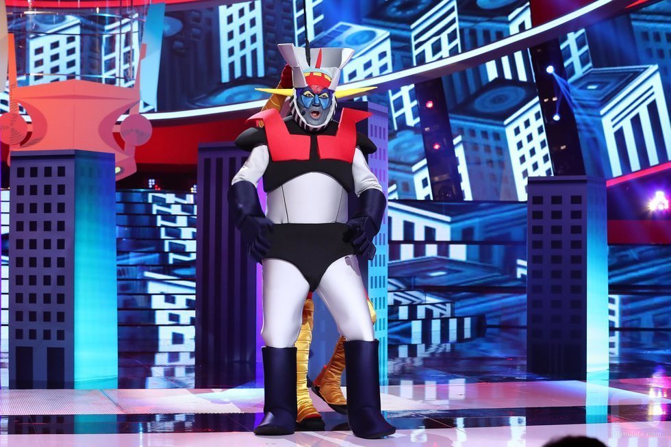 José Corbacho es Mazinger Z en la Gala 10 de 'Tu cara me suena'