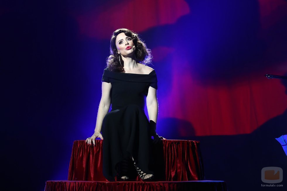 Soraya Arnelas se mete en la piel de Lana del Rey en la Gala 10 de 'Tu cara me suena'