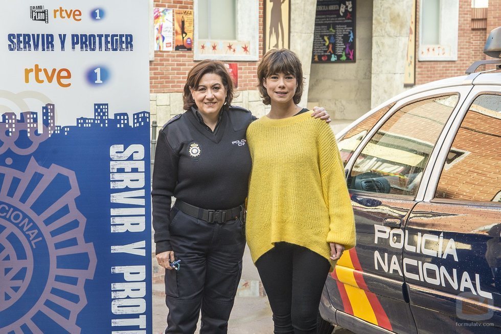 Luisa Martín y Andrea del Río en la temporada 3 de 'Servir y proteger'